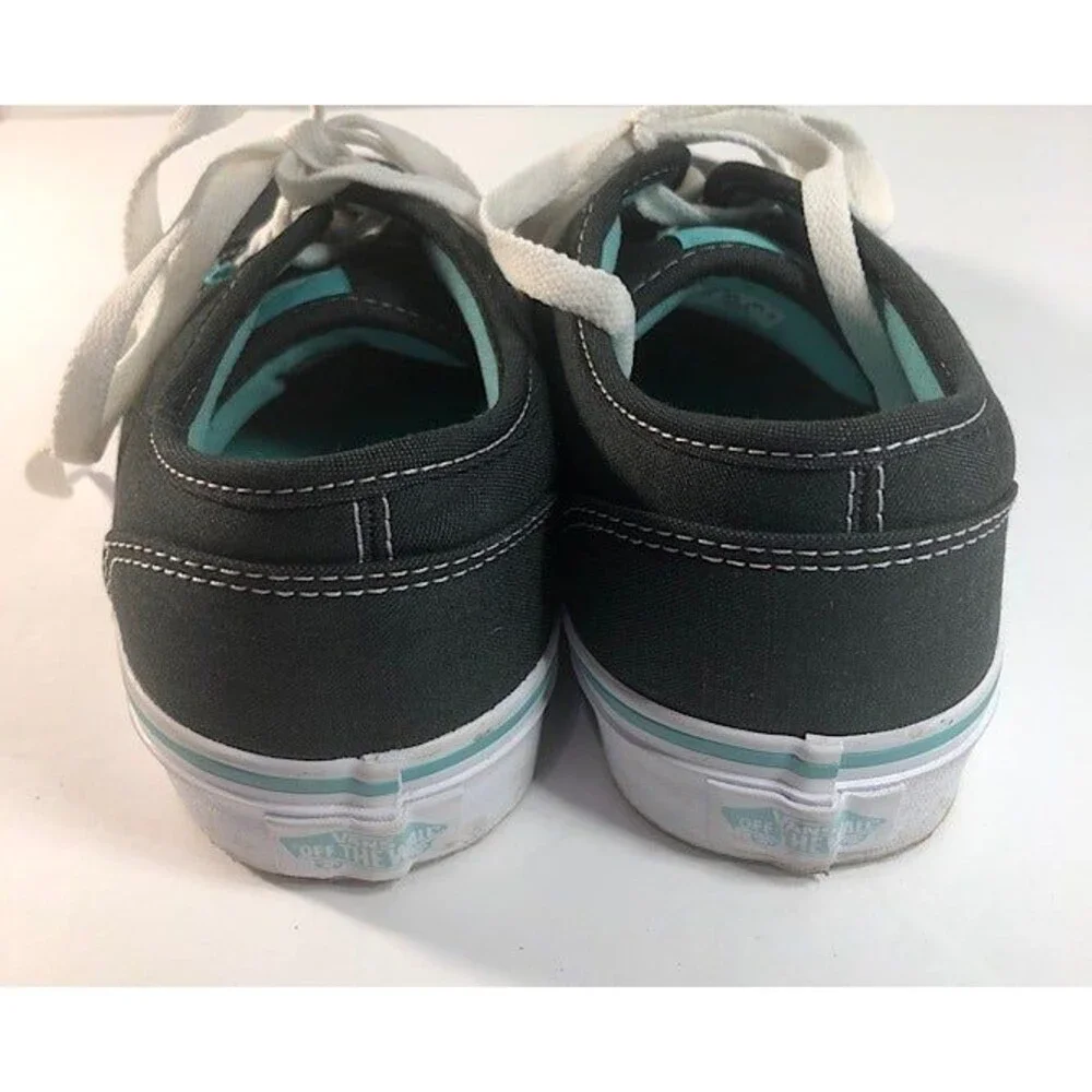 VANS Dark Blue,Aqua lined Double Layer Sneakers Women's Size 7